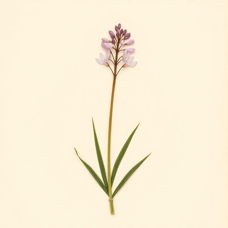 Triteleia grandiflora (Wild Hyacinth) — botanical photograph