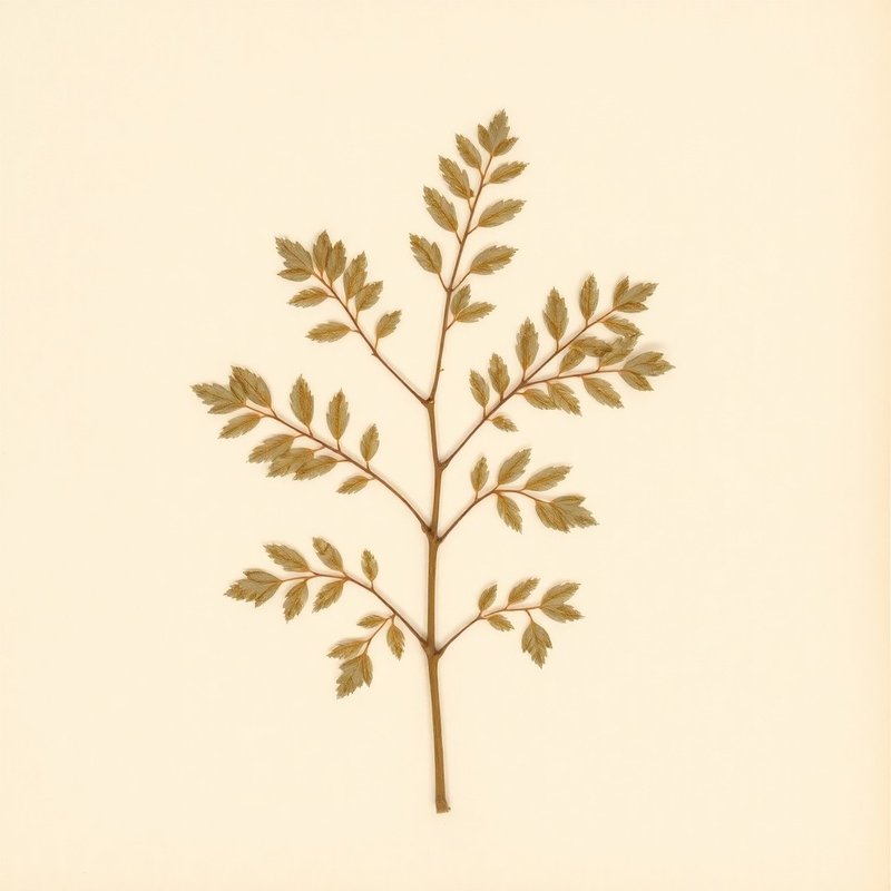 Ulmus glabra (Wych Elm) — botanical photograph