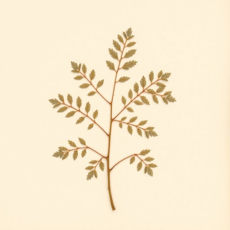 Ulmus laciniata (Ulmus laciniata) — botanical photograph