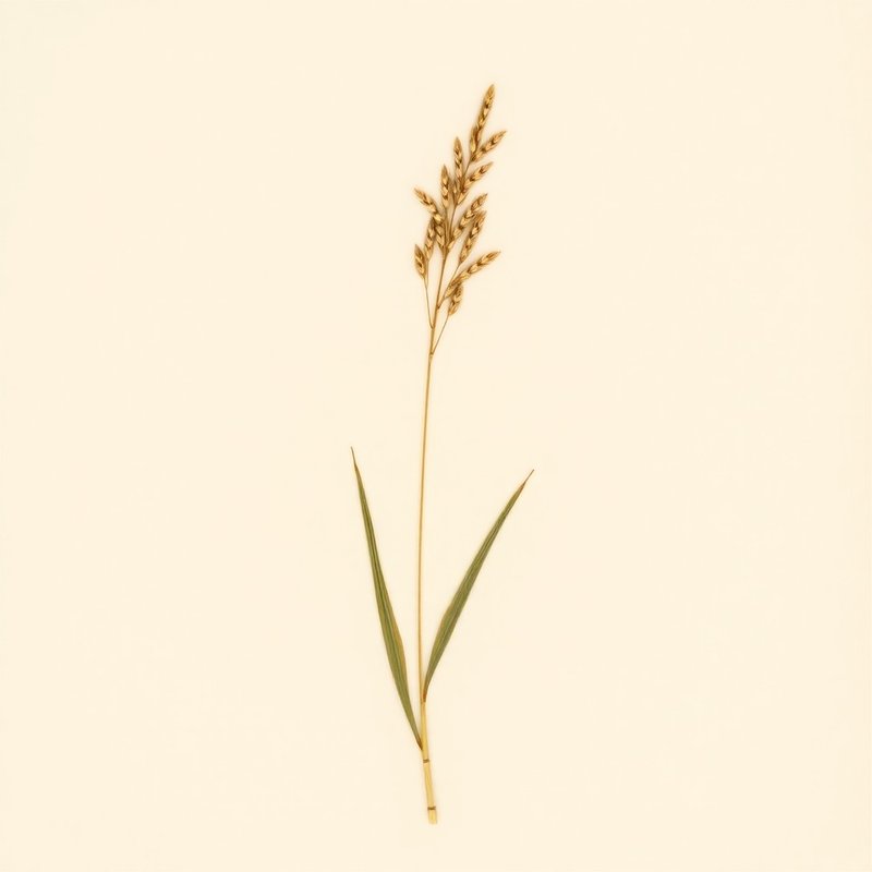 Uniola paniculata (Sea Oats) — botanical photograph