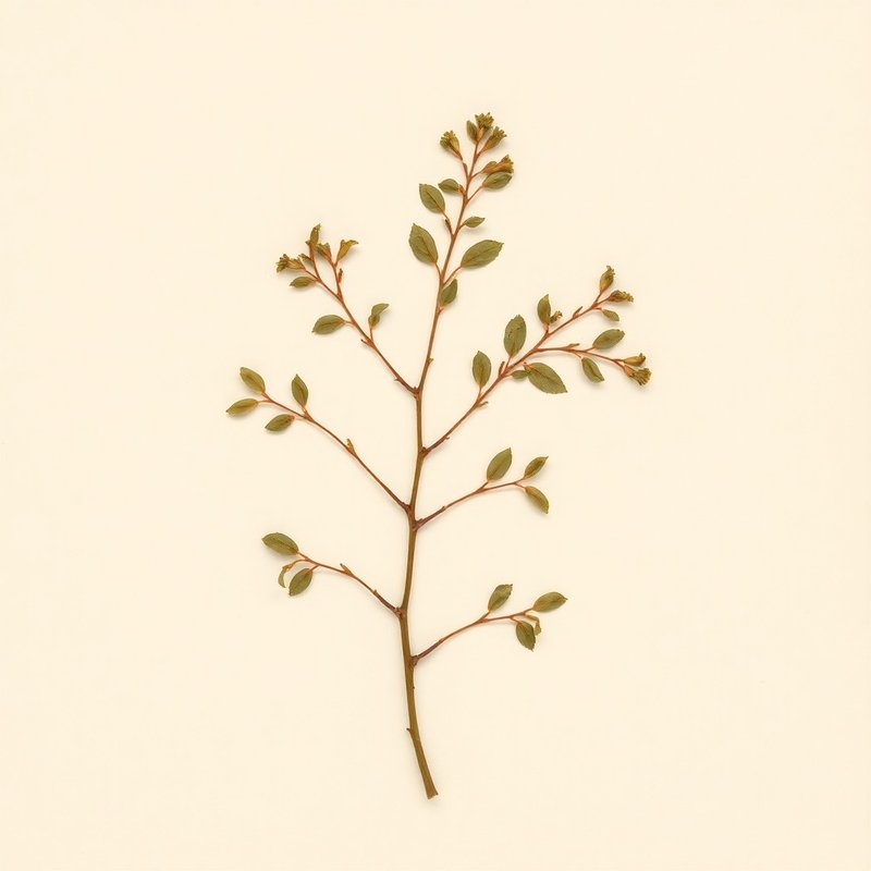 Vaccinium parvifolium (Vaccinium parvifolium) — botanical photograph
