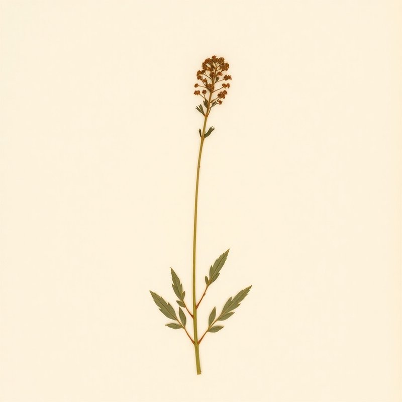 Valeriana capitata (Valerian) — botanical photograph