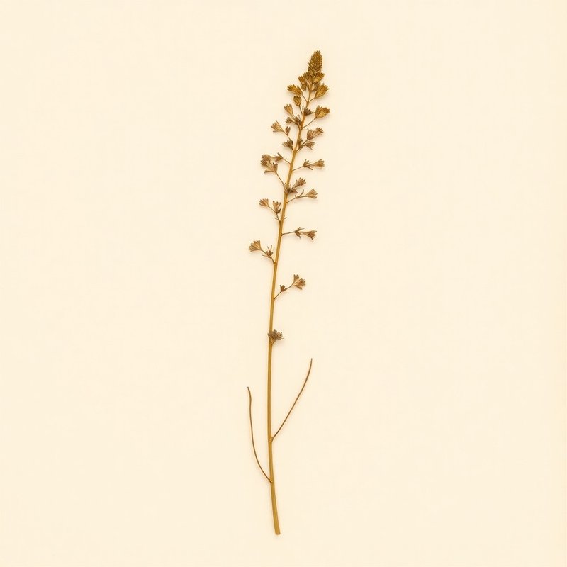 Verbascum thapsus (Verbascum thapsus) — botanical photograph
