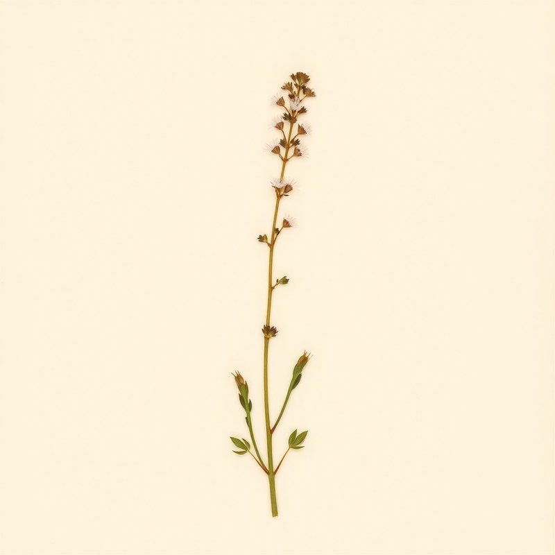 Veronica agrestis (Field Speedwell) — botanical photograph