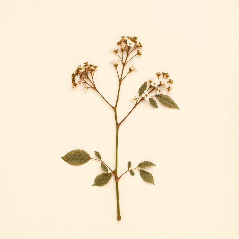 Viburnum mongolicum (Viburnum mongolicum) — botanical photograph