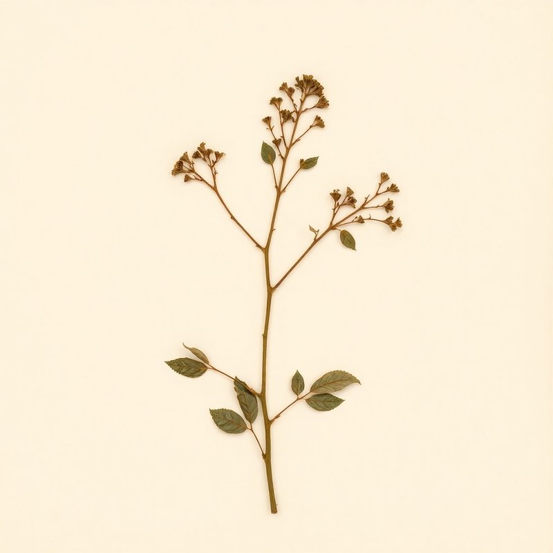 Viburnum nudum (Smooth Wither Rod) — botanical photograph