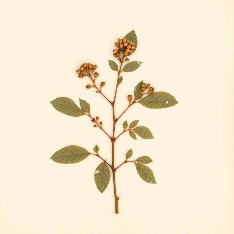 Viburnum prunifolium (Stagberry) — botanical photograph