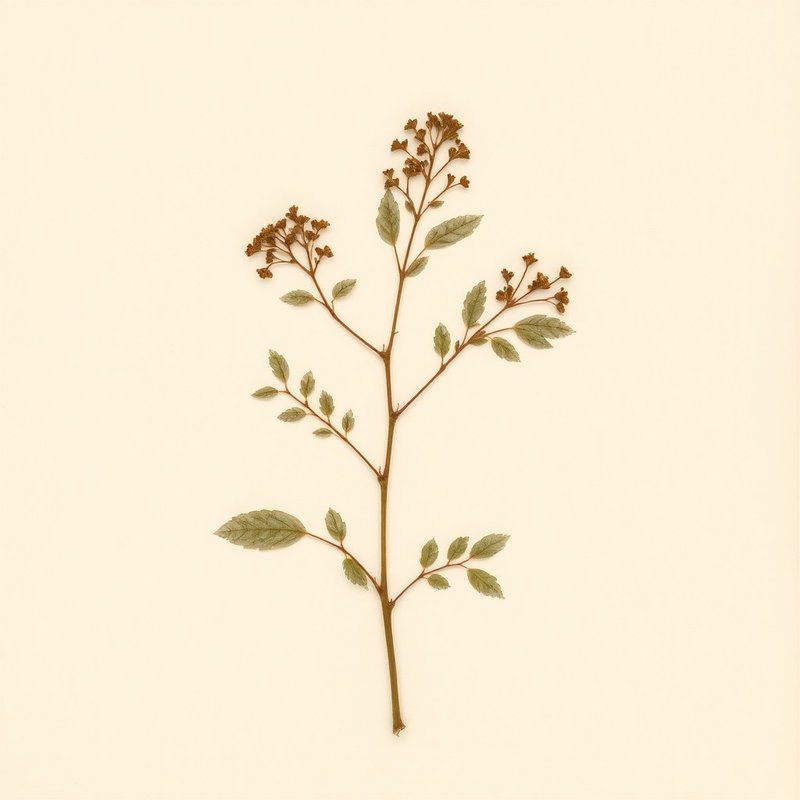 Viburnum sieboldii (Siebold's arrowwood) — botanical photograph