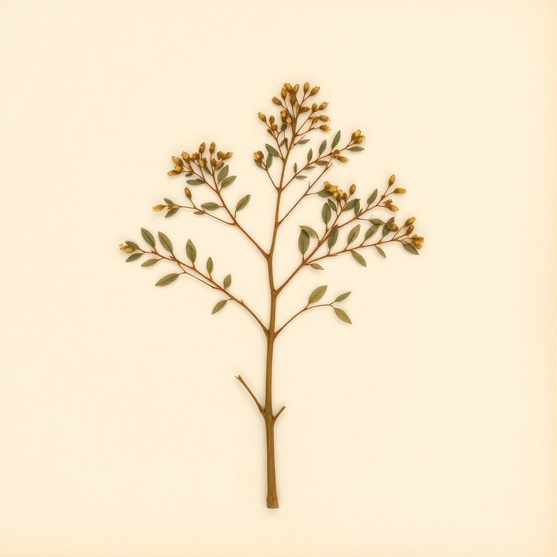 Vitellaria paradoxa (Shea Butter Tree) — botanical photograph