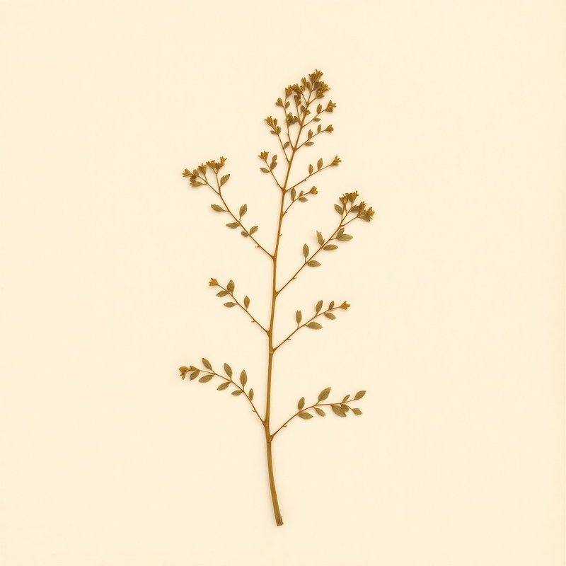 Vitex negundo (Huang Ping) — botanical photograph