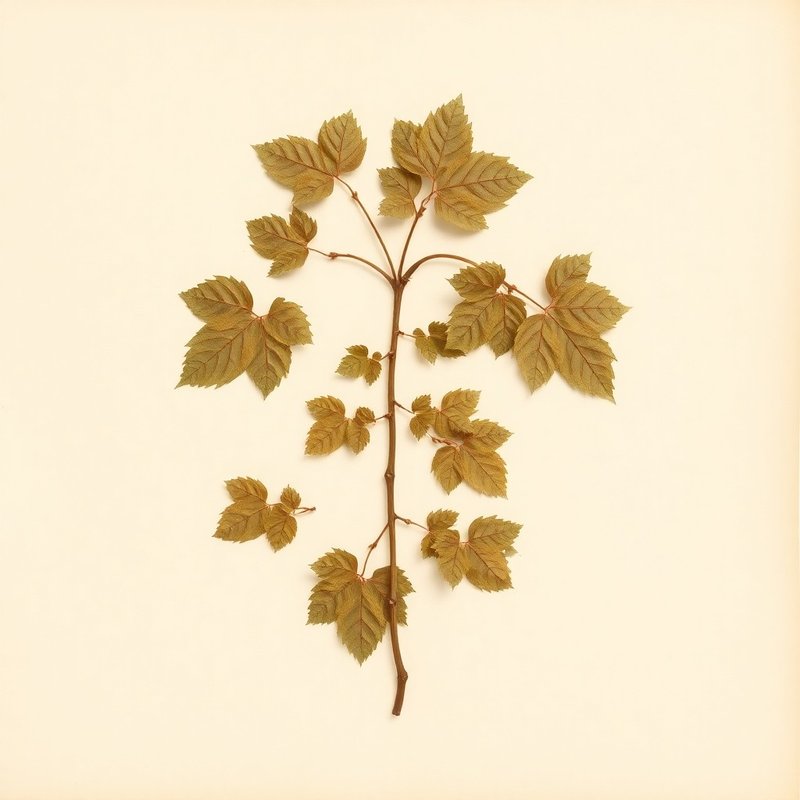 Vitis vinifera (Common Grape Vine) — botanical photograph