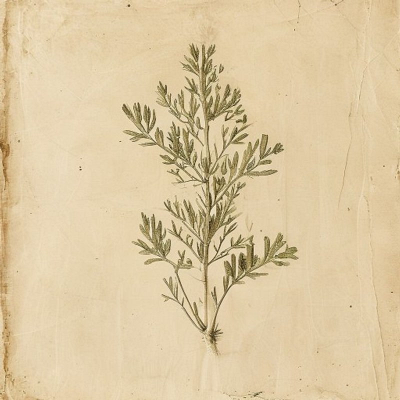 Wasabia japonica (Japanese Horseradish) — botanical photograph