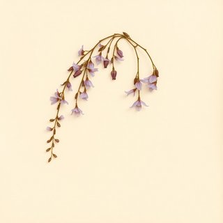 Wisteria venusta (Silky Wisteria) — botanical photograph