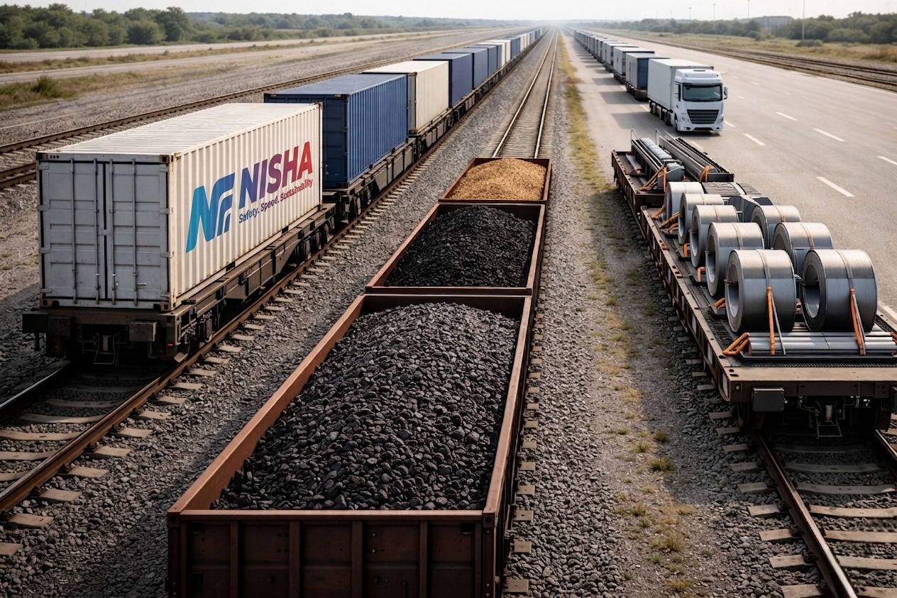 What We Transport by Rail