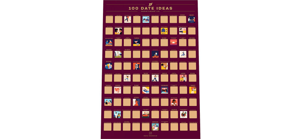 100 Scratches: 100 Perfect Date Ideas