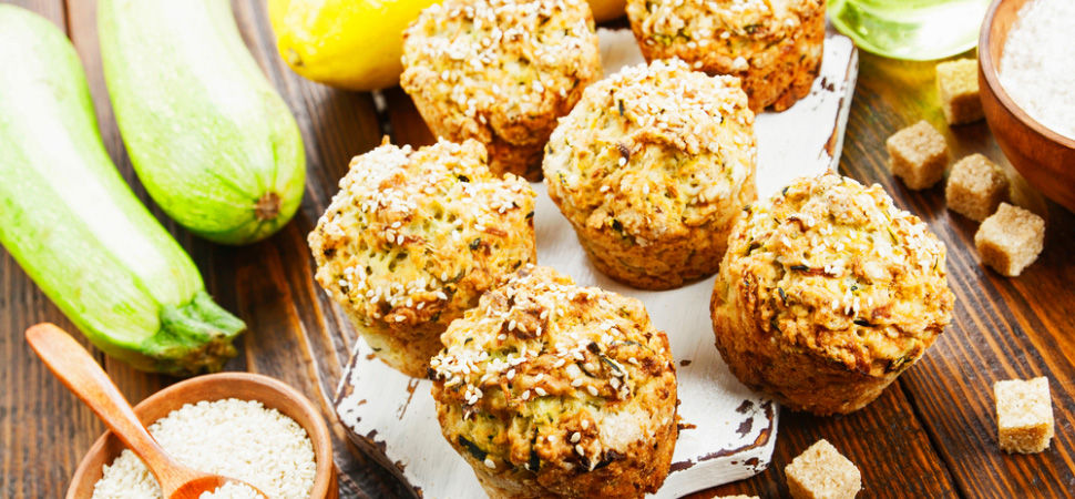 Lemon Zucchini Muffins