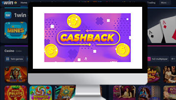 Cashback on Casino up to 30%