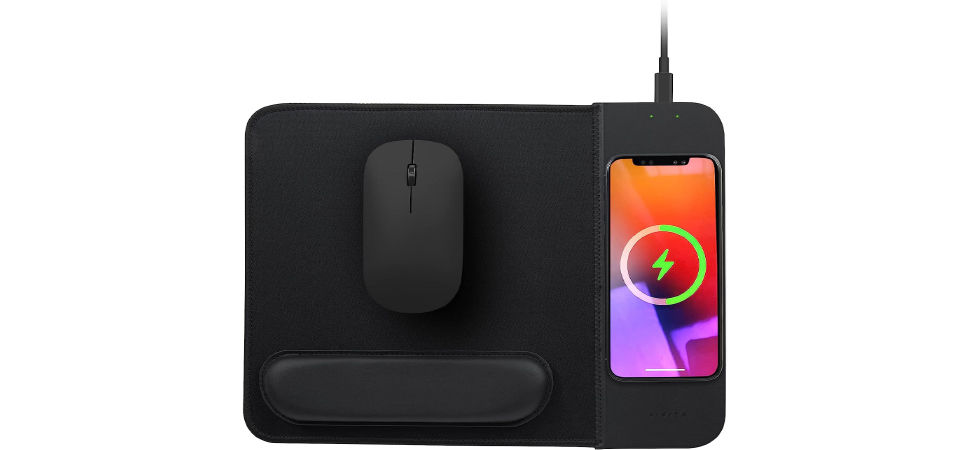 VIVIYA Multi-Functional Mouse Pad with Wireless Charger