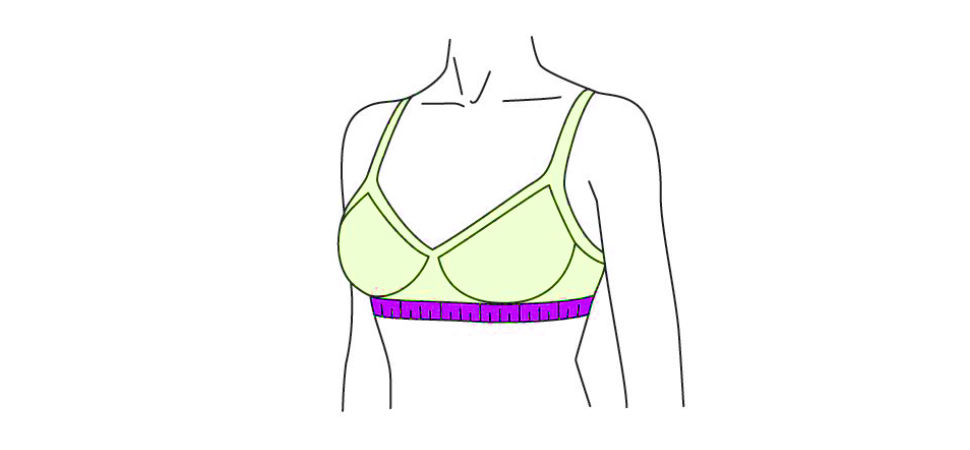 Determine Your Bra Band Size