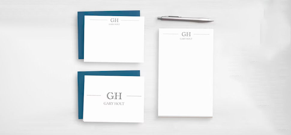 Monogrammed Stationery