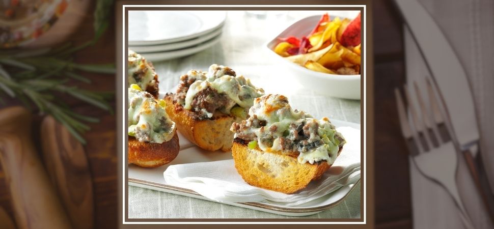 Beef Stroganoff Sandwiches