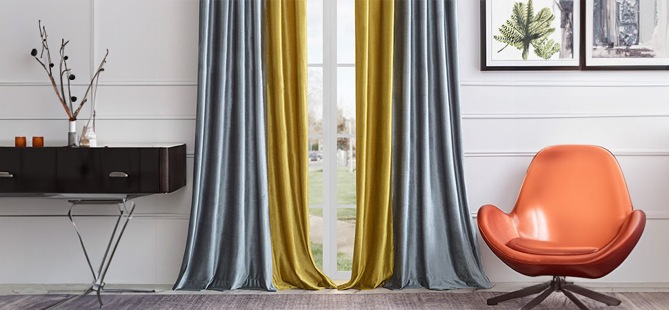 Metallic Curtains for a Glamorous Look