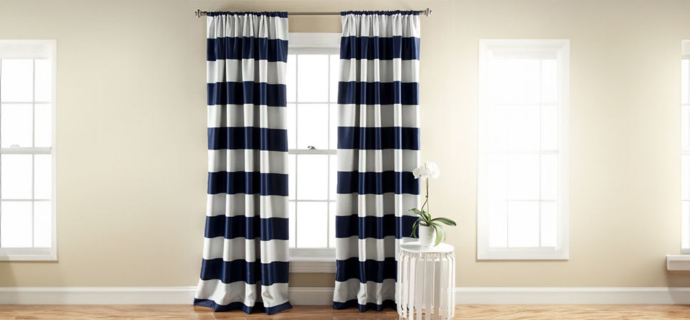 Striped Curtains for a Bold Statement