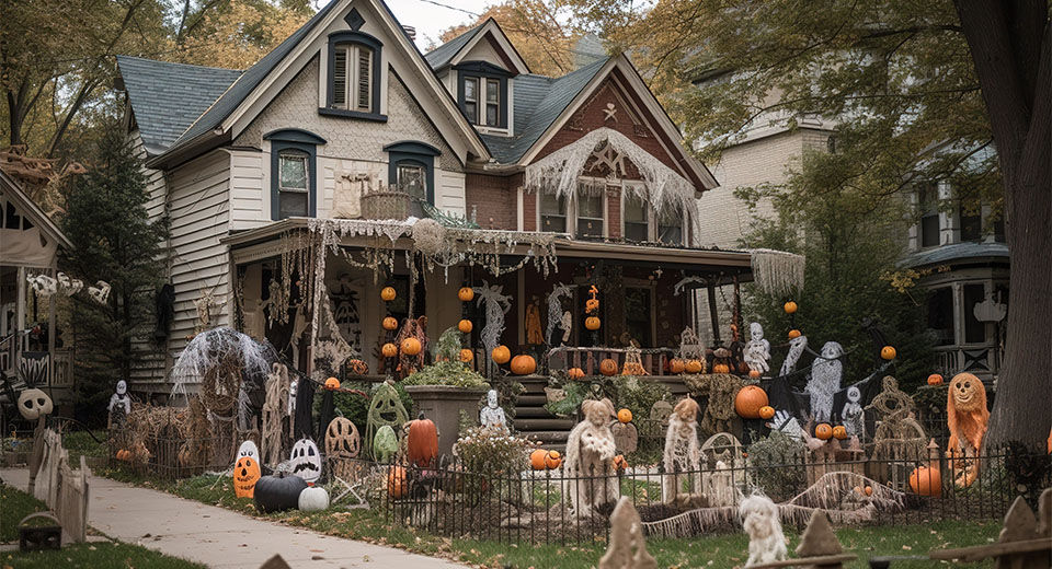 25 Creepy Outdoor Halloween Decorations for a Haunted Look