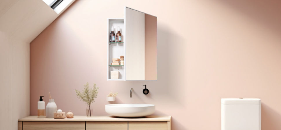 Use Your Mirrors as a Cabinet