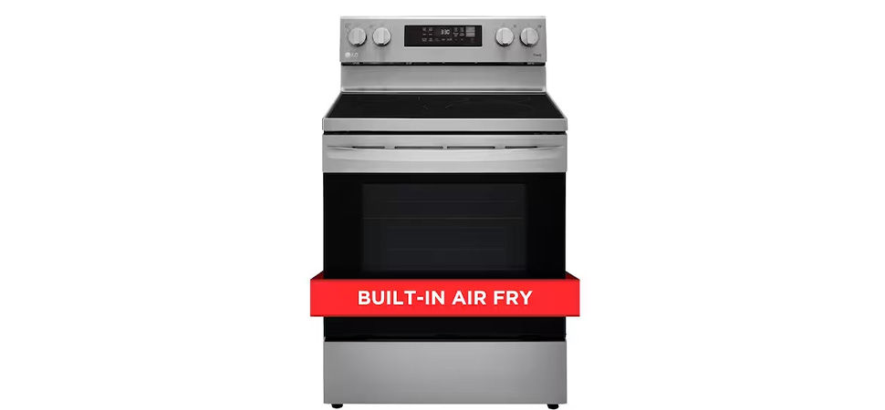 Smart Wi-Fi Enabled Fan Convection Electric Range Oven 