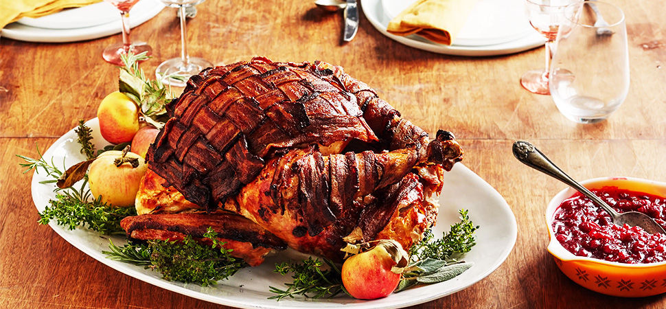 Bacon-Wrapped Turkey