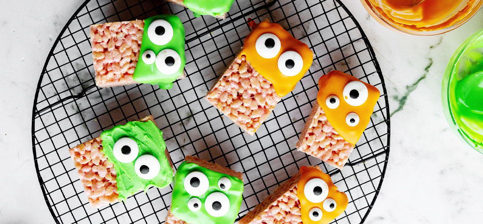 Monster Rice Krispie Treats