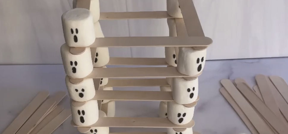 Marshmallow Ghost Stack Competition