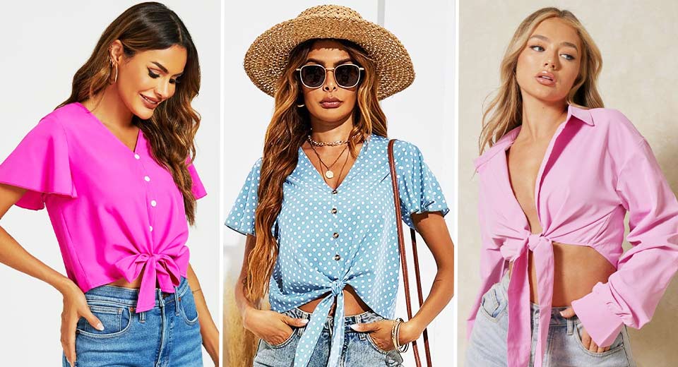 8 Stylish Ways to Tie a Cute Shirt Knot