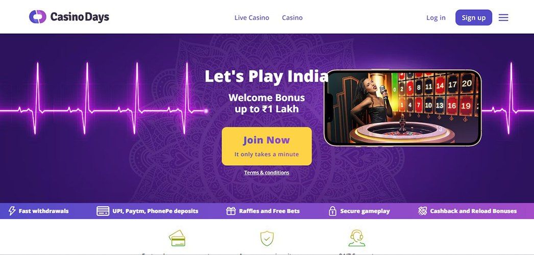 Casino-days-homepage