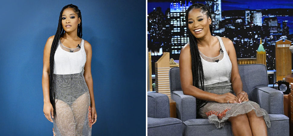 Keke Palmer's Pantless Prada Look