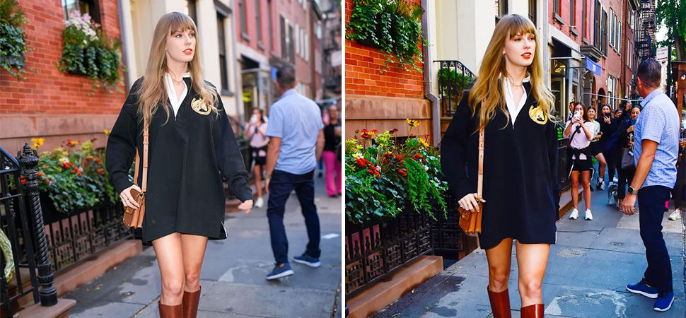 Taylor Swift’s No-Pants trend Prada Look