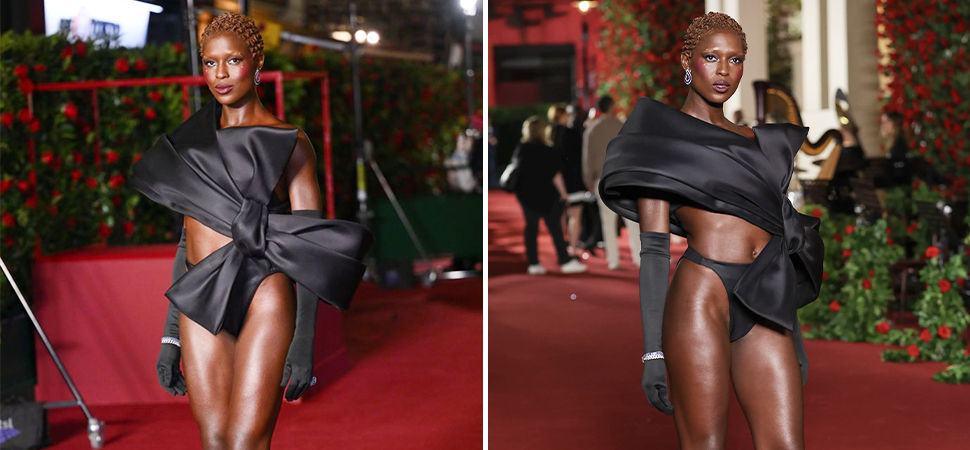 Jodie Turner-Smith No-Pants Look at Vogue