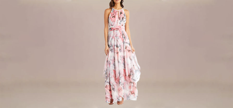 The Floral Halter Dress for bridesmaid dresses