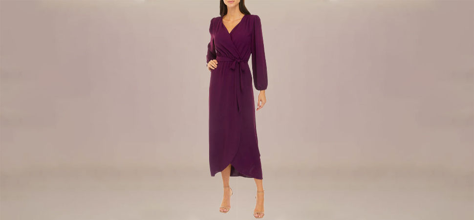 The Solid Midi Dress