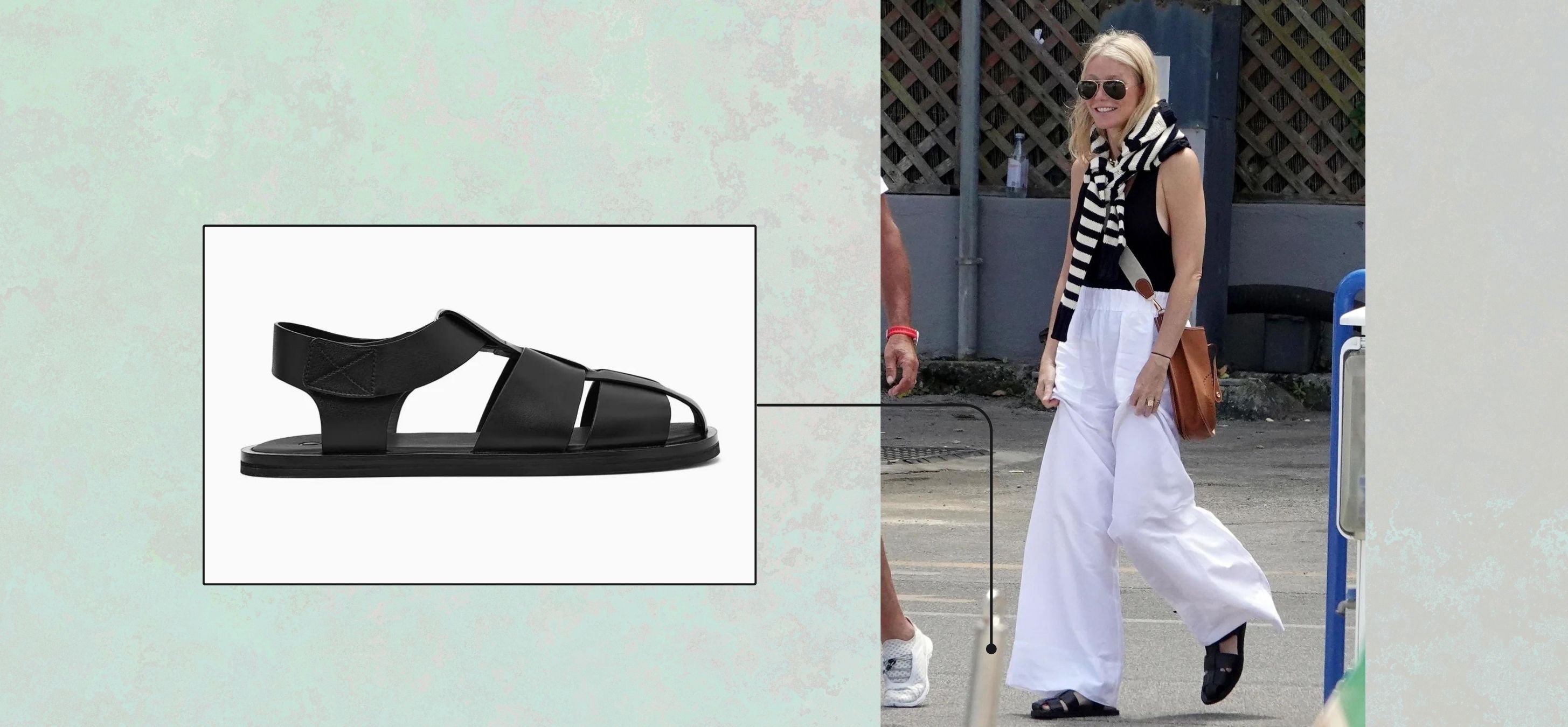 COS Leather Fisherman Sandals