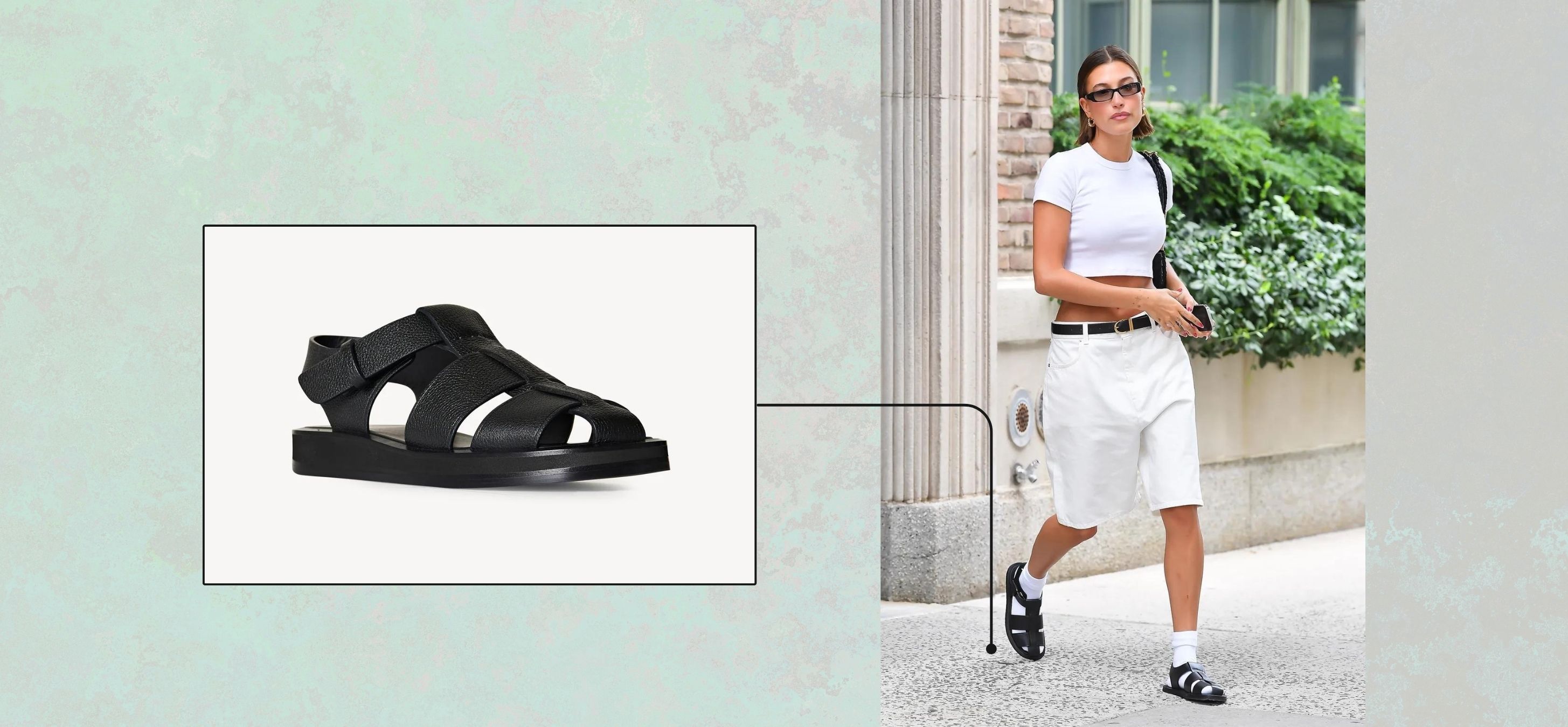 The Row Leather Fisherman Sandals