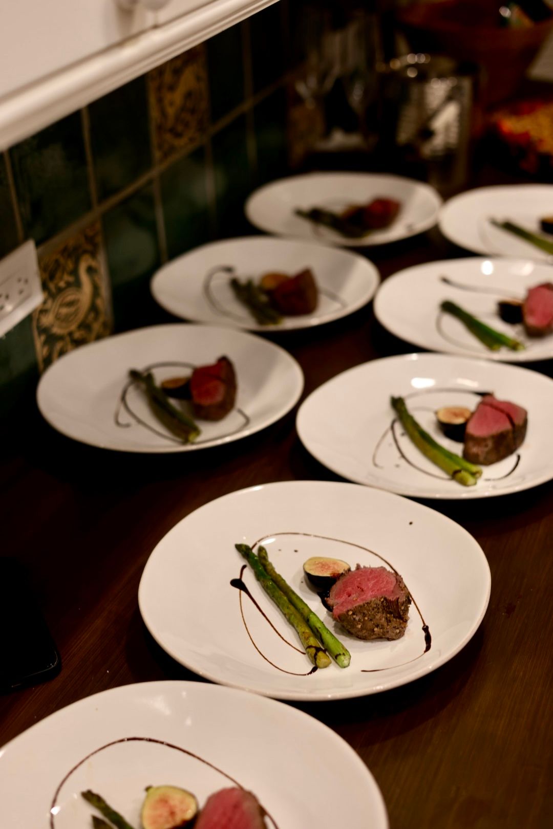 Michelin-style plated dish