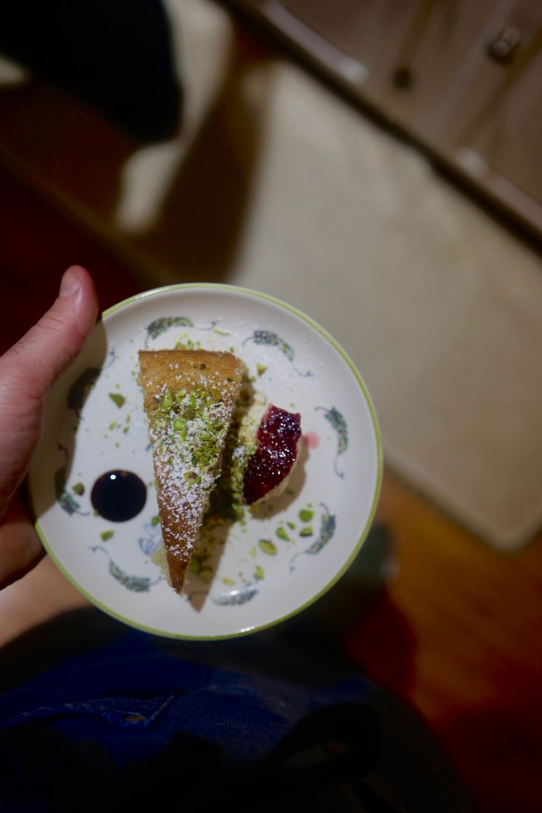 Seasonal dessert tasting menu