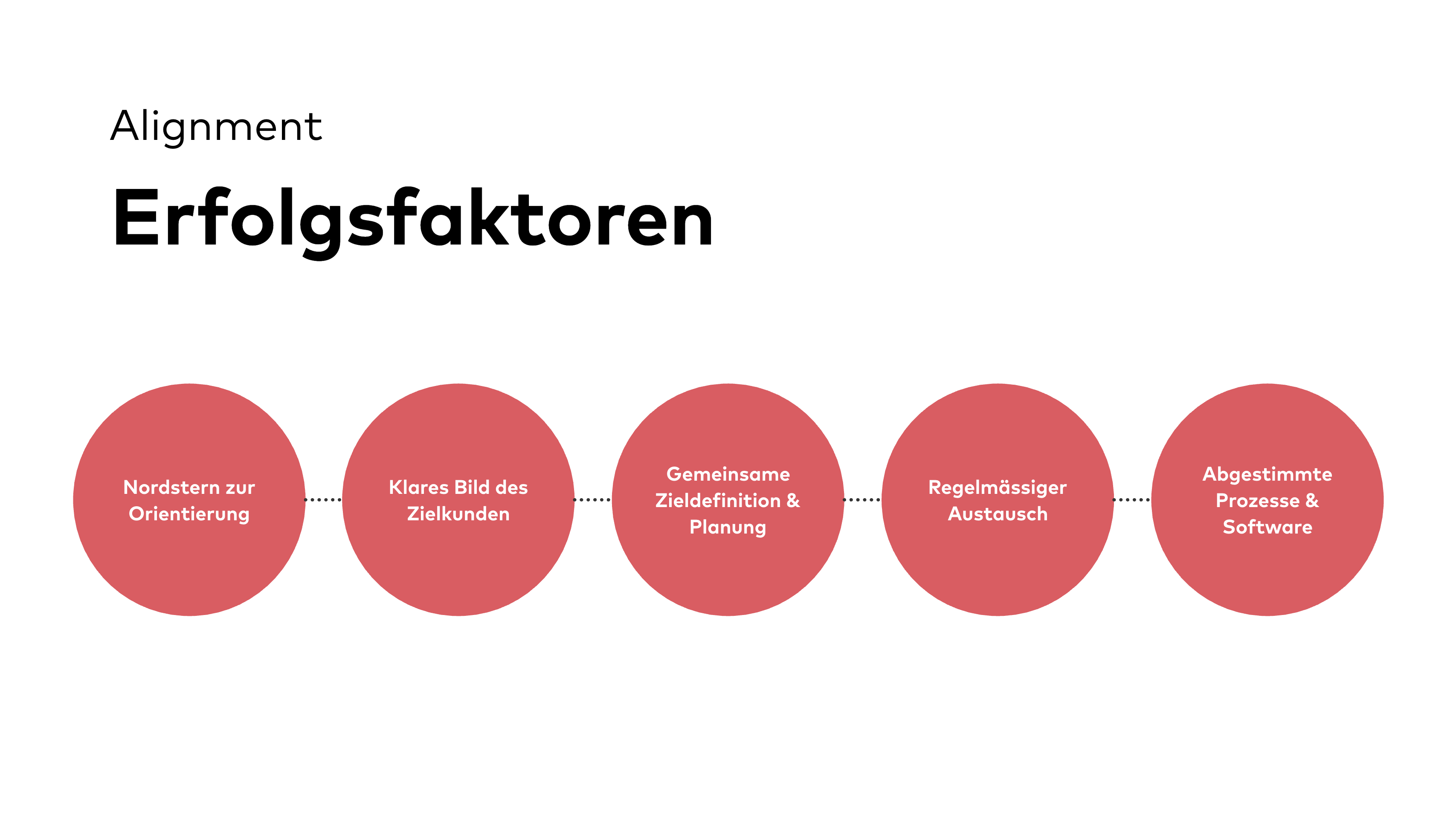 Erfolgsfaktoren Alignment