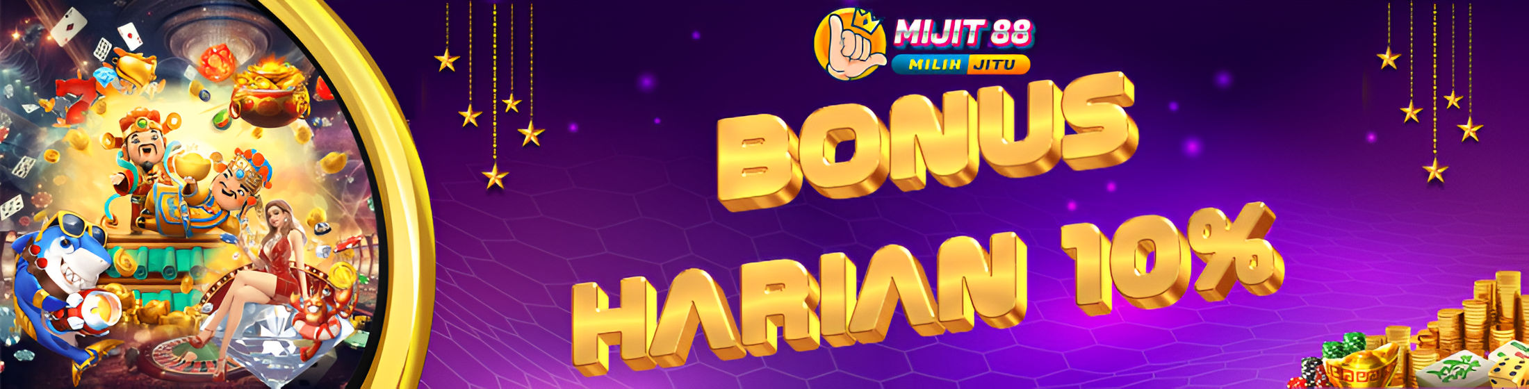 BONUS DEPOSIT HARIAN 10% - MIJIT88