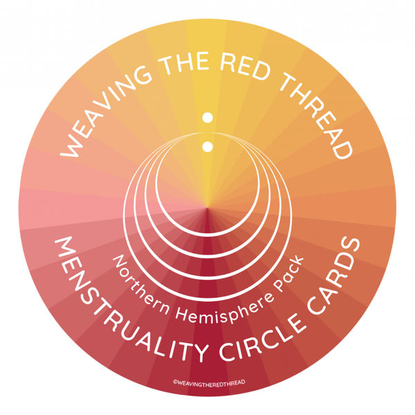 Menstruality Circle Cards - Northern Hemisphere Pack