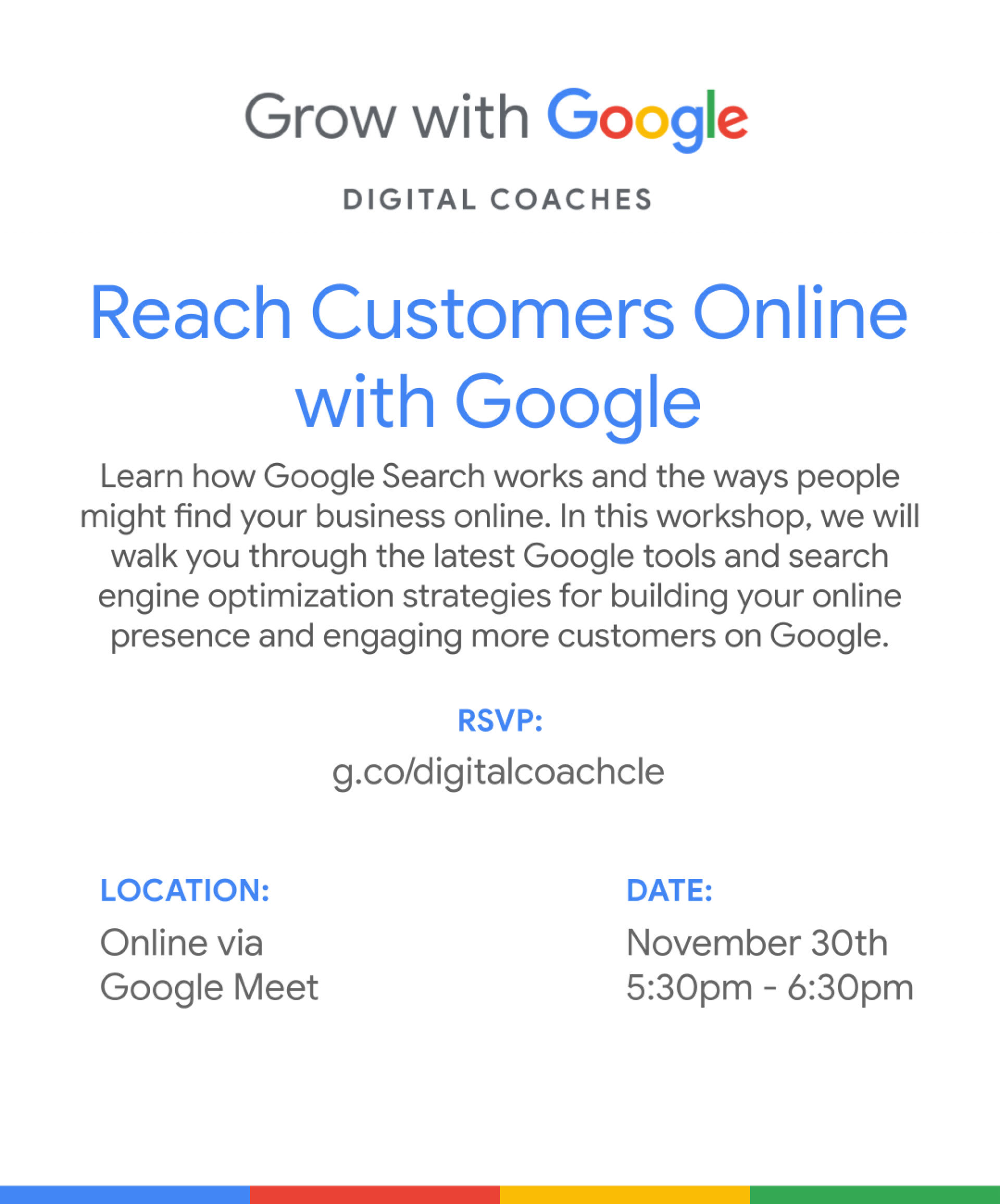 Reach Customers Online with Google