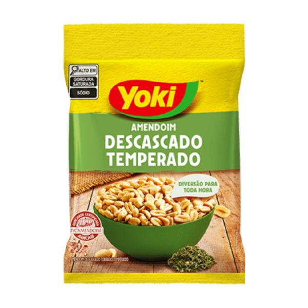 Amendoim sem Casca Temperado Yoki 110g - YOKI | Mateus Mais