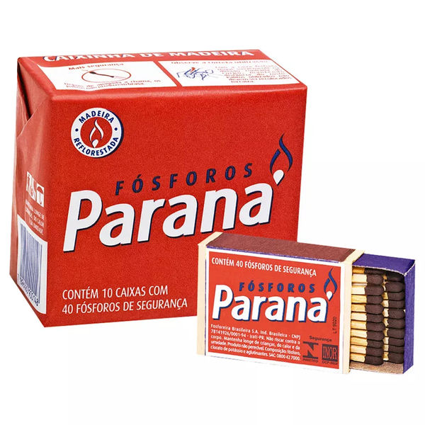Phantasmagoria PR 1枚 Fósforos Paraná Madeira 10x1 - PARANA | Mateus Mais